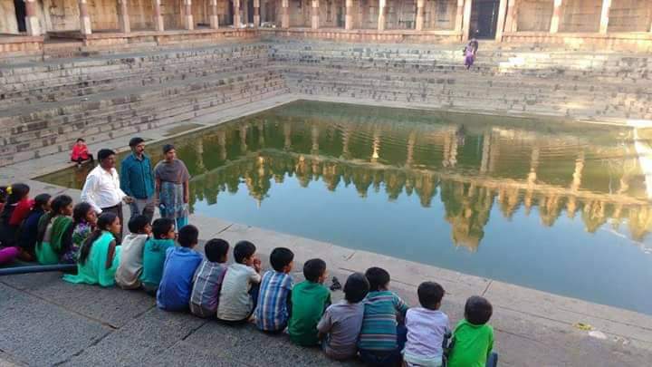 The birthplace of a river . This is where the Dakshina Pinakini/Ponnaiaar/ThenPennaar is believed to spring from. Shrungi Teertha . A lesson in water. Many moons ago.