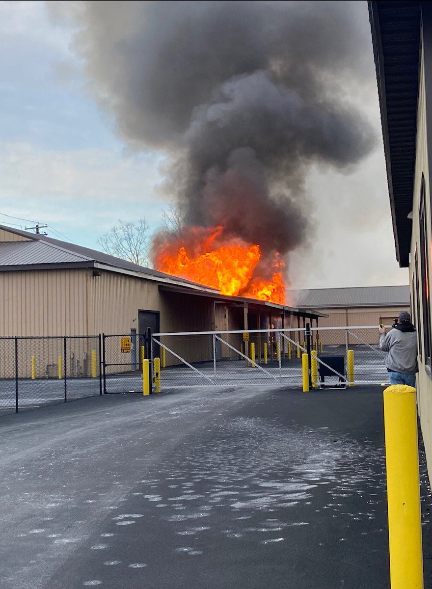 Doyle 1&2, Forks, Southline, Bellevue, Sloan, Winchester, Twin District, Union and Seneca Hose Fire Dists Battled this blaze at 2260 Clinton st. Today. Cause is under investigation. https://t.co/MVWDuUK8s0