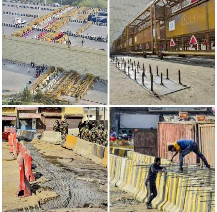 Remember the treatment you have received at Delhi borders. Don't forget Iron spikes, concrete walls and water cannons. 

#NoVoteToBJP