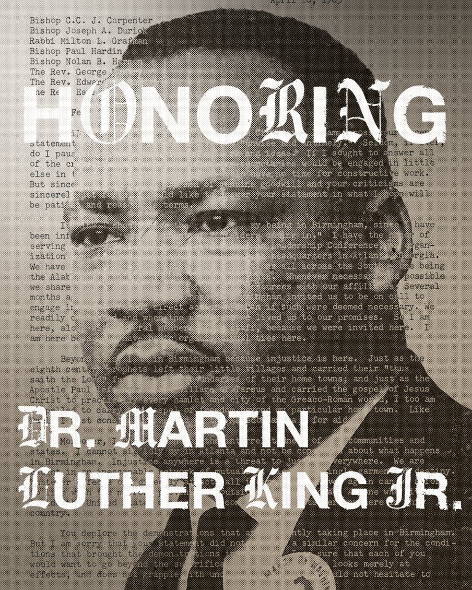 Today, we honor #DrMartinLutherKingJr by doing more than just remembering—we also respond. May we live out what Dr. King challenged the Church to be: thermostats who transform society. As Christ-followers, may we lead the way in truth, reconciliation, justice, and unity.