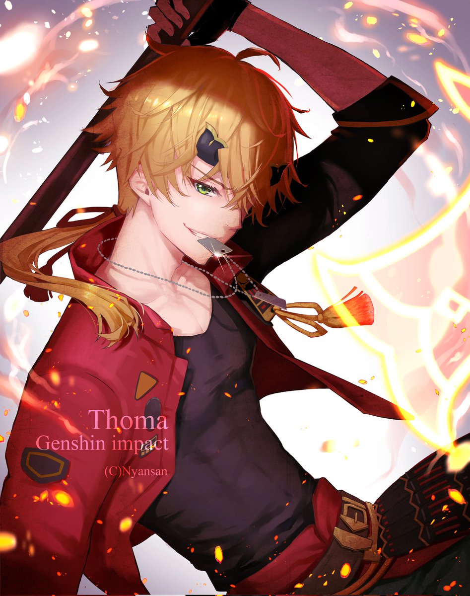 FireyProtector's tweet image. 《Thoma》
          《23 yo》
《Gay | Switch (Top Lean)》
《18+ | Lewd content ahead》
《Minors DNI》
《No art Is mine unless stated》
#LewdRP #GIRP