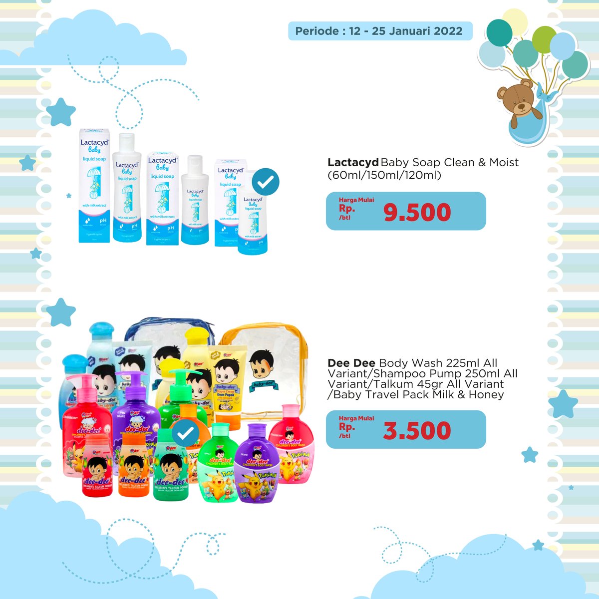 Transmart_IND's tweet photo. πΌπͺππͺπ·π° πͺπ·πͺπ΄... πΌπͺππͺπ·π° πͺπ·πͺπ΄... π€π
Momssss, jangan lupa masih ada promo menarik untuk produk-produk baby yang sayaaaang banget kalau dilewatin hanya di #TransmartIndonesia!
#KeTransmartAja #TransmartIndonesia #PromoTransmart https://t.co/okOjeLmXoz