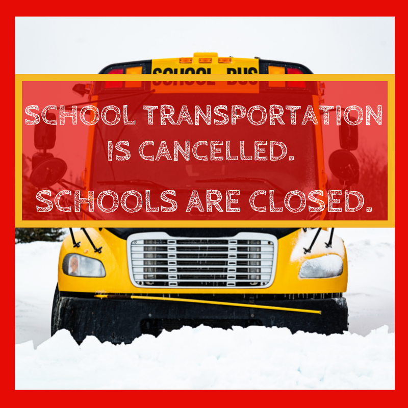 UCDSB's tweet photo. UPDATE: Due to the Winter Storm Warning, all school transportation will be cancelled and schools will now be CLOSED tomorrow, Jan. 17. Teachers will reach out to students &amp; families to let them know what learning activities will be available for Monday. https://t.co/PDf1pz91oH
