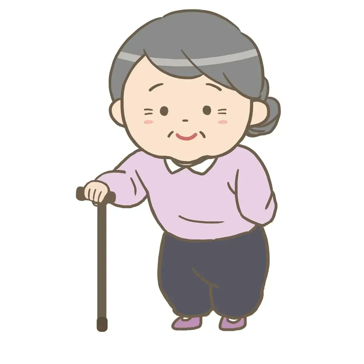 虫眼鏡でチェックする看護師が 何かを見つけて おっ と言っている様子のイラストで 看護師 イラスト集 看護roo のイラスト