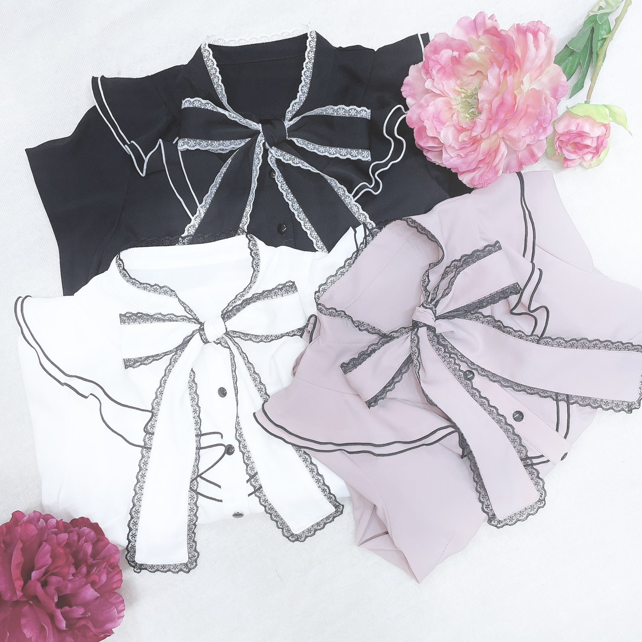 MARS 見せブラ パフューム柄リボン MA＊RS パフューム柄 ピンク