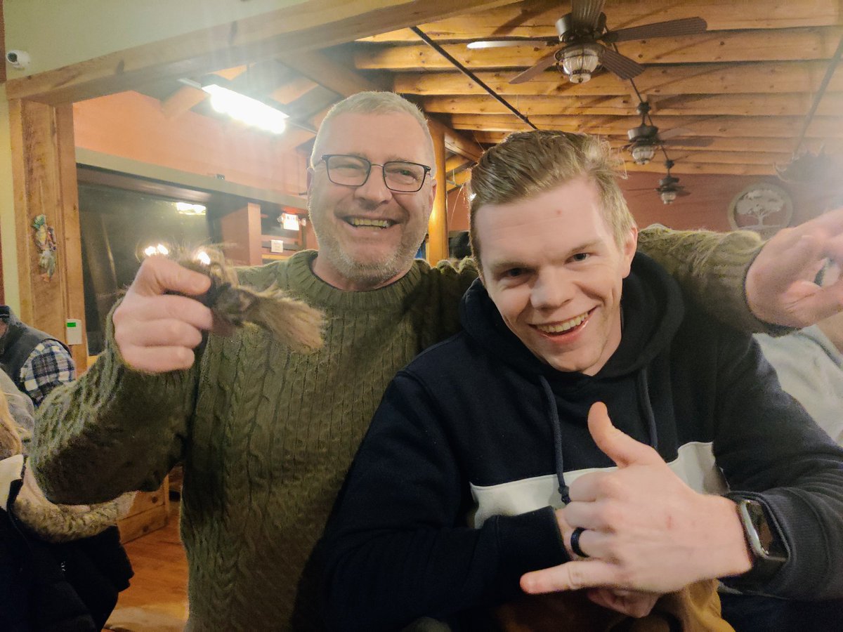 The man bun stayed in Lake Placid