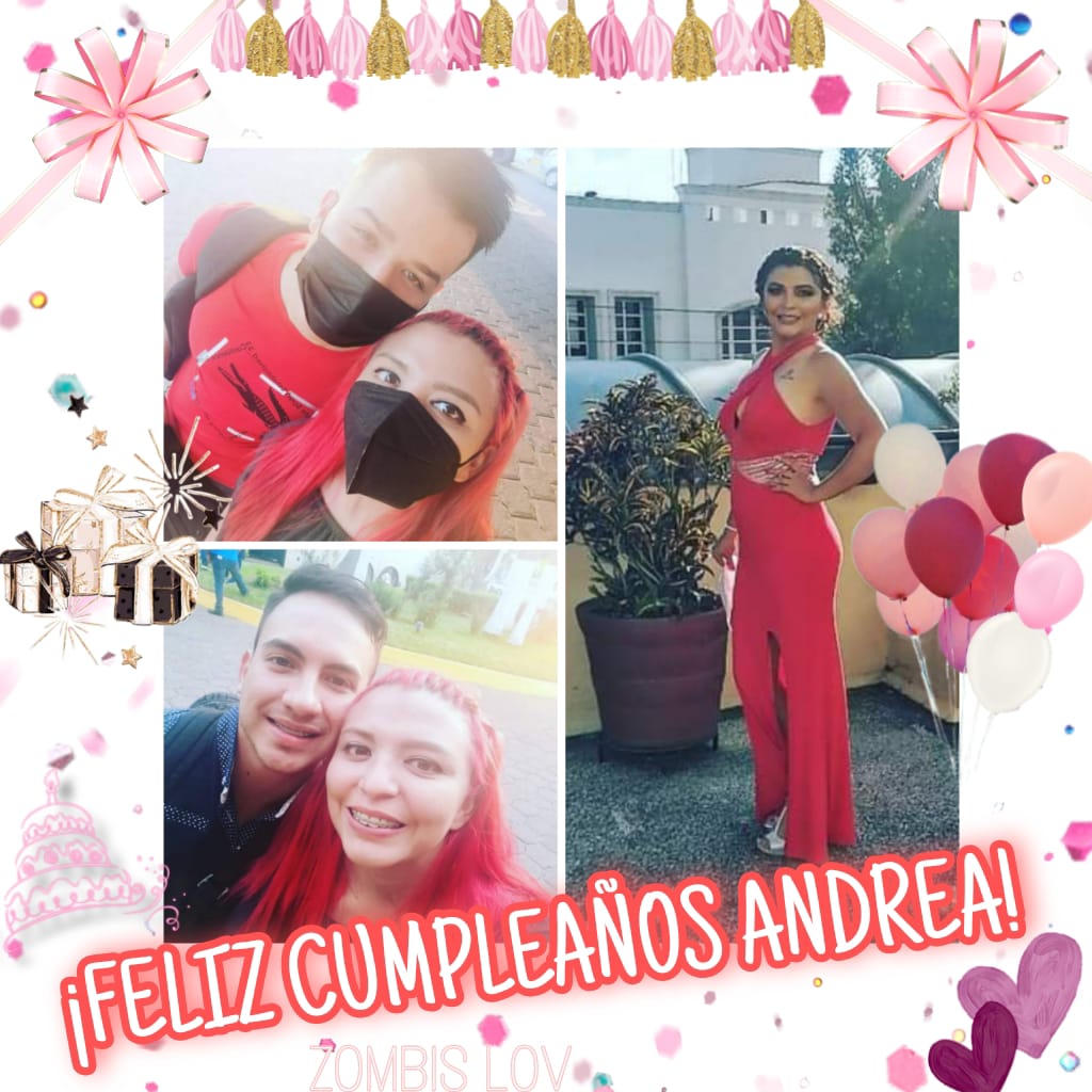 catypromos's tweet photo. Club Oficial Zombis LOV 
hoy celebramos a una de nuestras integrantes:

💃🏻🎉ANDREA ARREDONDO💃🏻
🥳 ¡FELIZ CUMPLEAÑOS! 🎊

Deseamos que todos tu sueños, anhelos se conviertan en hermosas realidades.
Que Dios te conceda salud e infinidad de éxitos 🙏🏼

#FelizCumpleAndrea
#ZombisLOV https://t.co/Tr3kEEEsqB