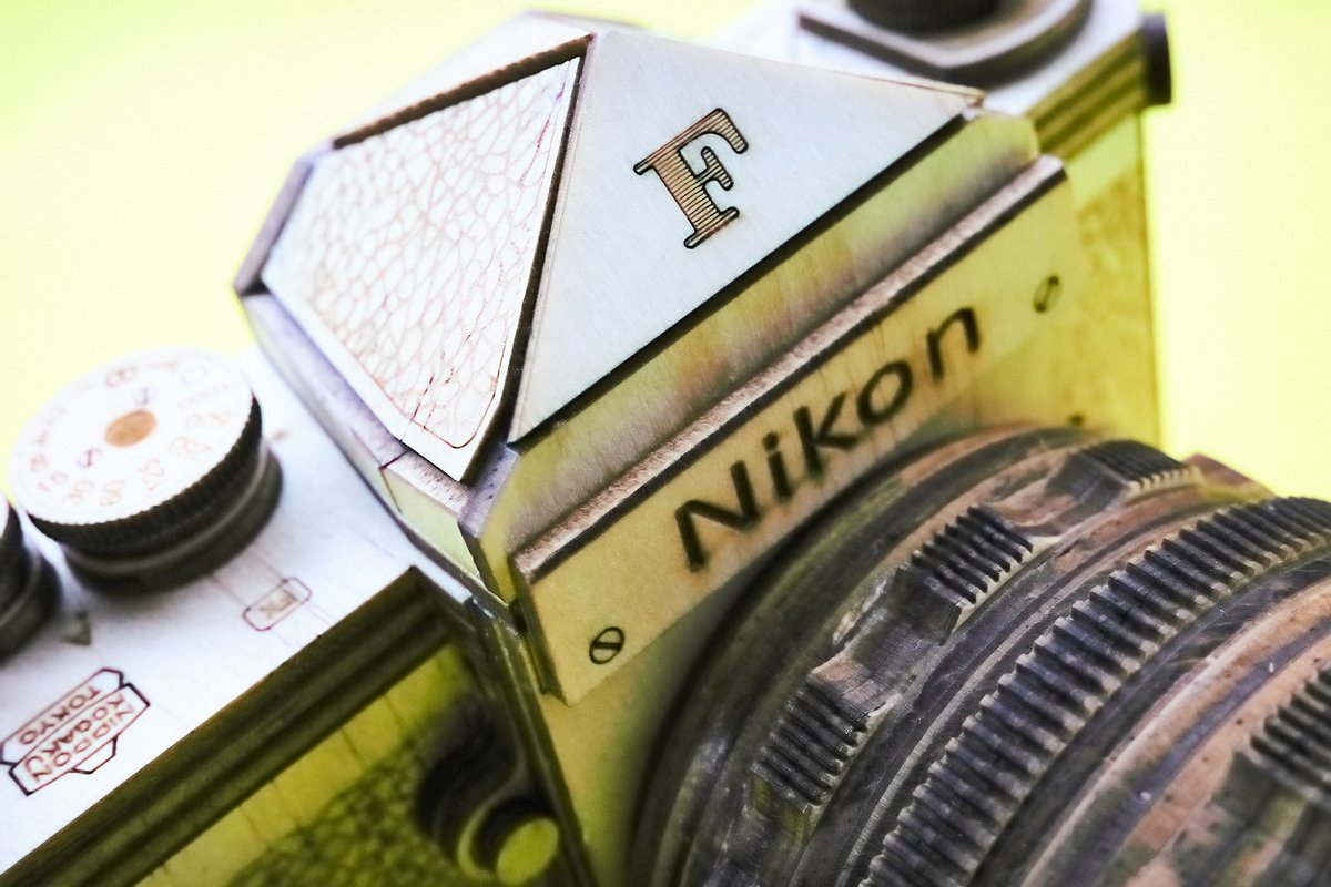 nikonrumors's tweet photo. Wooden Nikon F camera replica model now listed on eBay: https://t.co/OVv2AKZWhN https://t.co/SFIohNi0rI