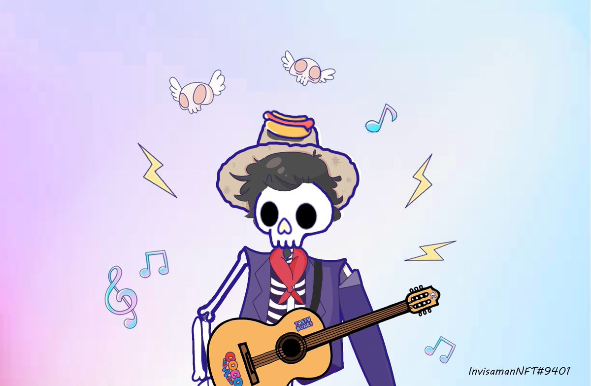 raphaelda1's tweet photo. @TastyBonesNFT Latest fan art ❤️💀 https://t.co/AhieZhJrfP