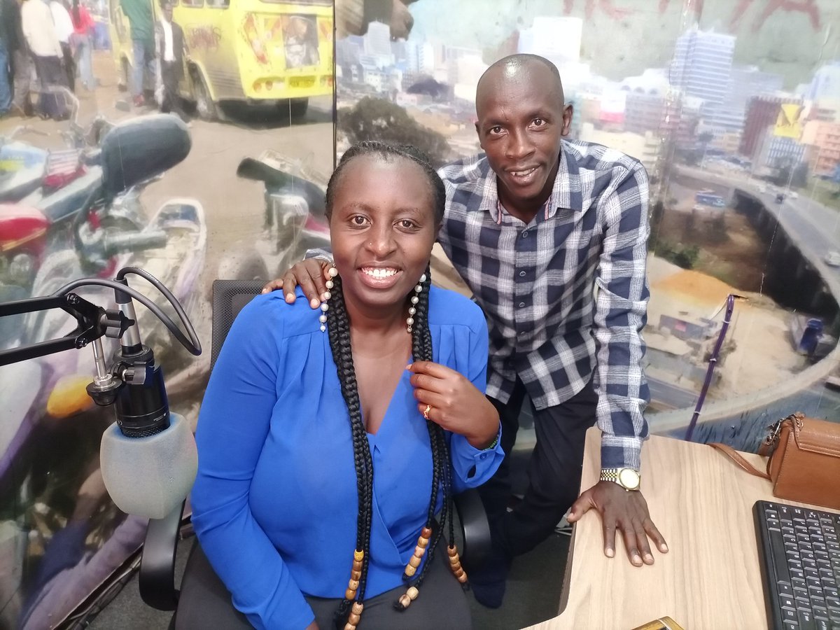 Rise and shine early birds 🌅
Nditni ni <a href="/Elishifa/">Wairimu's  Daughter</a> and <a href="/King_Kafu/">King Kafu</a> ready to serve you #Brekko 
Banja nasi 🤙 0711443886 Text us 20895
Good Morning