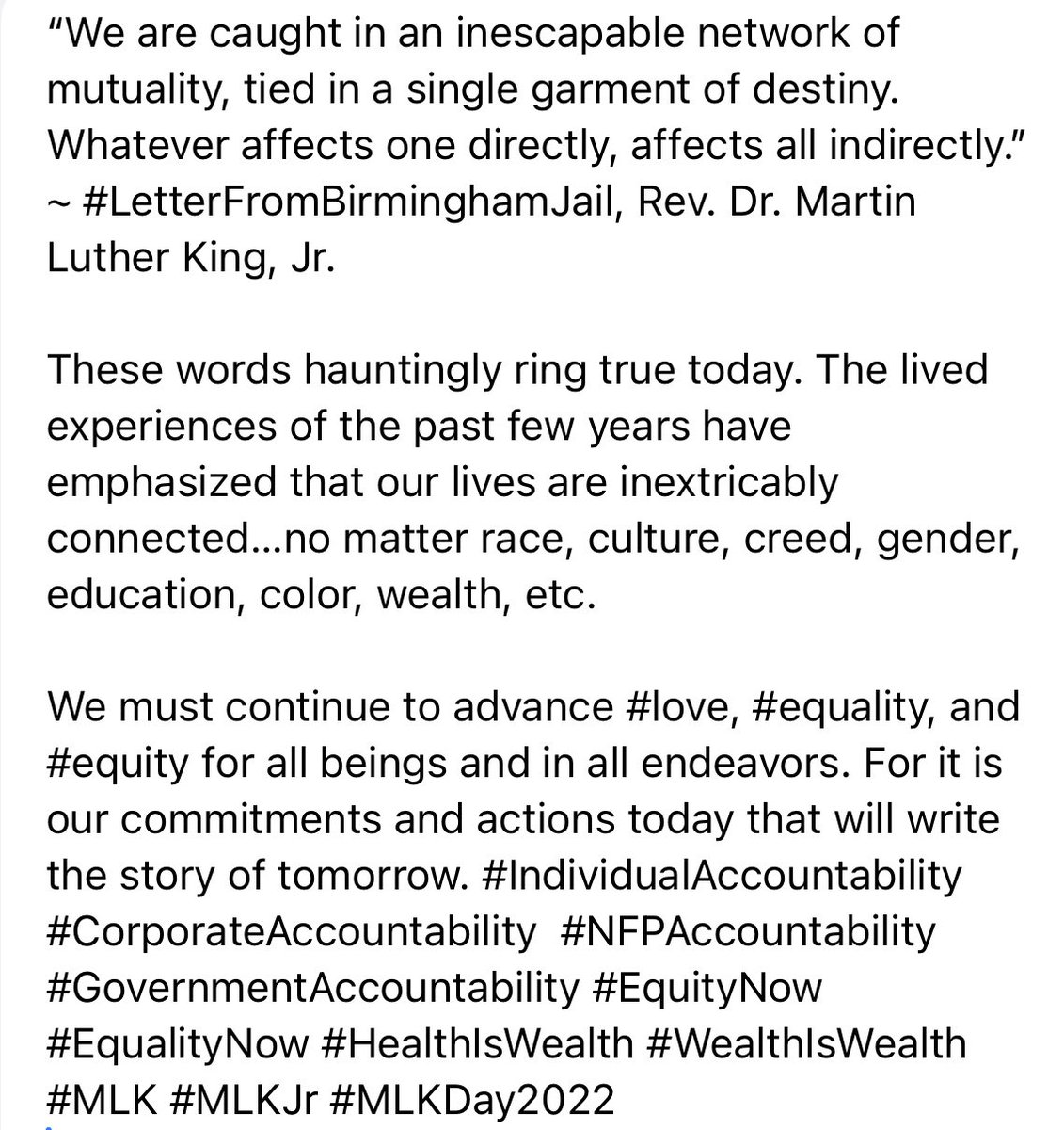 yolandadaniel's tweet photo. #LetterFromBirminghamJail #MLKDay2022 https://t.co/jjSNG0PiWf https://t.co/djbQ3dH3Sc