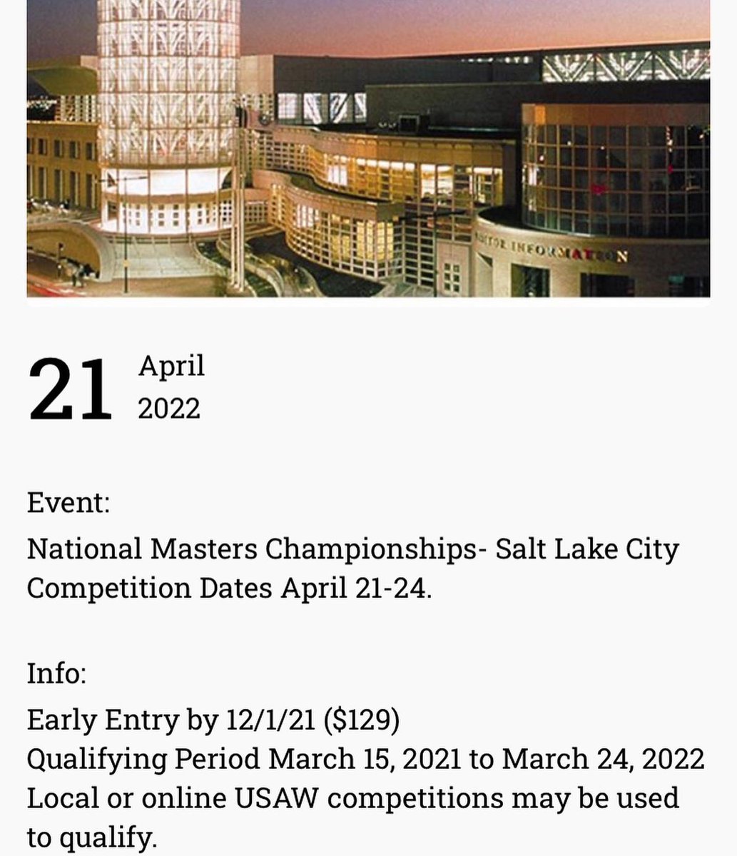 USA Masters Weightlifting tweet media