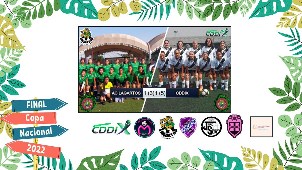GolJobs's tweet photo. ¡LADIES &amp; GENTLEMAN! #CDDIX se consagra como la primera campeona de la #CopaNacional de @ligalamexicana tras derrotar a las reptilianas #AcademiaLagartos por 5-3 en penales.

#TuMatchMásImportante ya llegó... #YoEstoyConLaMexicana 😃🇲🇽🏆 https://t.co/fUwd1F8YlS