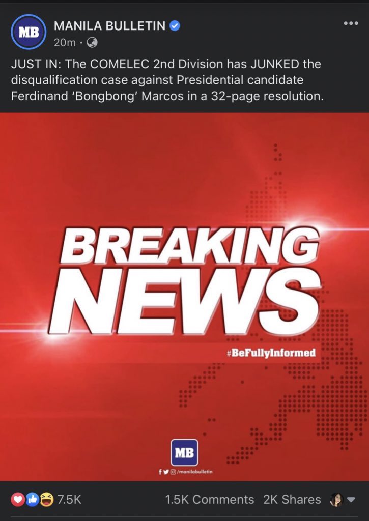 thesilentCEO's tweet photo. Oppsss? You can’t defeat this great man @bongbongmarcos. He’s destined to be the next President of the Philippines ❤️ #BBMIsMyPresident2022 https://t.co/UuhrlnC8ec
