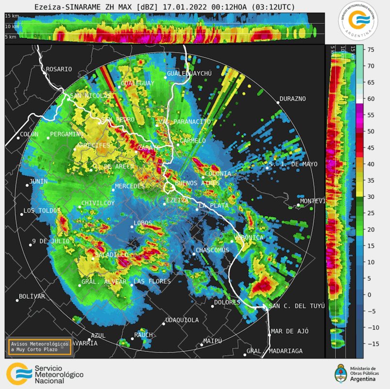 AlertaTormentas's tweet photo. Alerta Preventivo por tormentas acercandose https://t.co/UJjFVRacw9