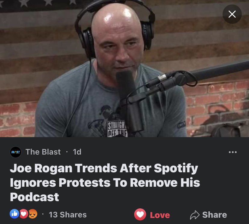 Yes!!!! 😂🙌🙌🙌🙌🙌 Joe Rogan will have a bigger audience than ever now :-)