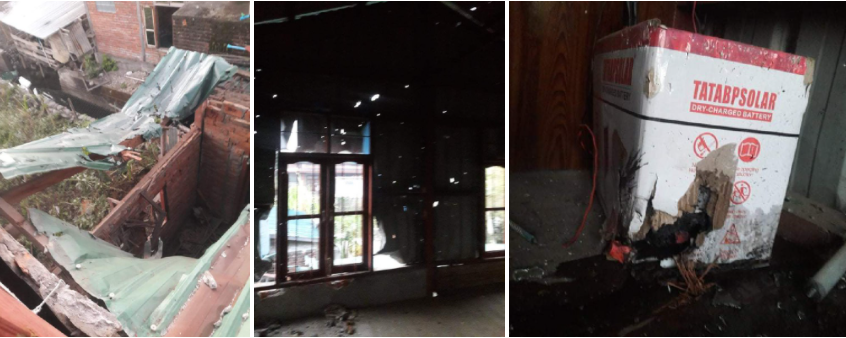 spring21MM's tweet photo. On the night of Jan 16 in #Kalay,Sagaing Region,SAC's Gunfires &amp; Heavy Artillery were heard almost half an hour from 7 pm and an artillery shell exploding on a house near Doewinechaung village,#Tarhan ward in Kalay on the morning of Jan 17.
#2022Jan17Coup
#WhatsHappeningInMyanmar https://t.co/sjy2Mxh9zp