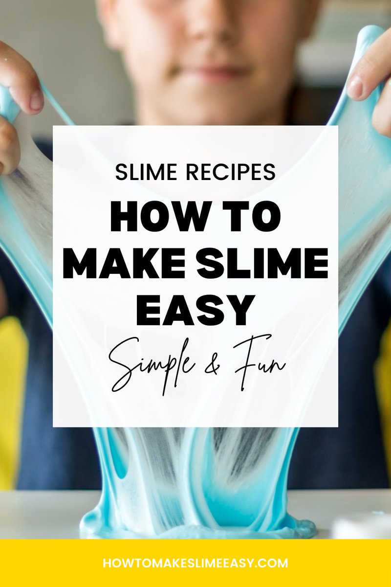 How To Make Slime Easy (@MakeSlimeEasy) / Posts / X