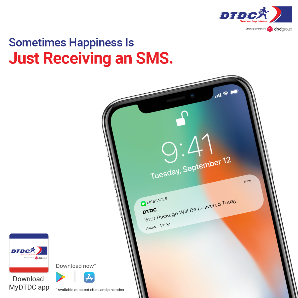DTDCIndia's tweet photo. Bringing smiles for all! #WeAreDTDC !

Download the MyDTDC App | Link : https://t.co/Qqq6kcBxqR

Visit https://t.co/34FSr3UdFj for more.

#MyDTDC #CourierService #deliveryalert #Instantnotification #CourierCompany #Logistics #Business #India https://t.co/ME6zNCoXmd