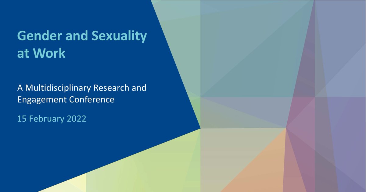 Registrations are now open for our 2022 Gender and Sexuality at Work Conference - now ONLINE on 15 Feb

Join us to discuss two critical dimensions of human life that greatly influence the way people connect with work.  

Register here 👇
eventbrite.com.au/e/2022-gender-…