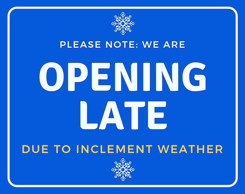 abdpeds's tweet photo. A Brighter Day Pediatrics will be opening at 10am tomorrow, January 17th, to give time for road conditions to improve. Please feel free to call 615-709-2057 for further updates. Be safe out there. https://t.co/oPAWdxh6gJ