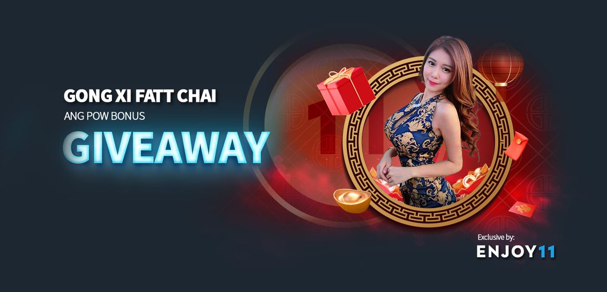 Enjoy11SG's tweet photo. 🧨Are y'all ready for Chinese New Year?
🧧Check out exclusive Gong Xi Fatt Chai Bonus &amp; Ang Pao Bonus from Enjoy11 SG #onlinecasino!
📅Promotion runs until 14th Feb 2022
🐯Celebrate the Year of the Tiger with us! https://t.co/W7cp2eIqjJ
#chinesenewyear #cny #angpao #gongxifacai https://t.co/kty7TVDpYY