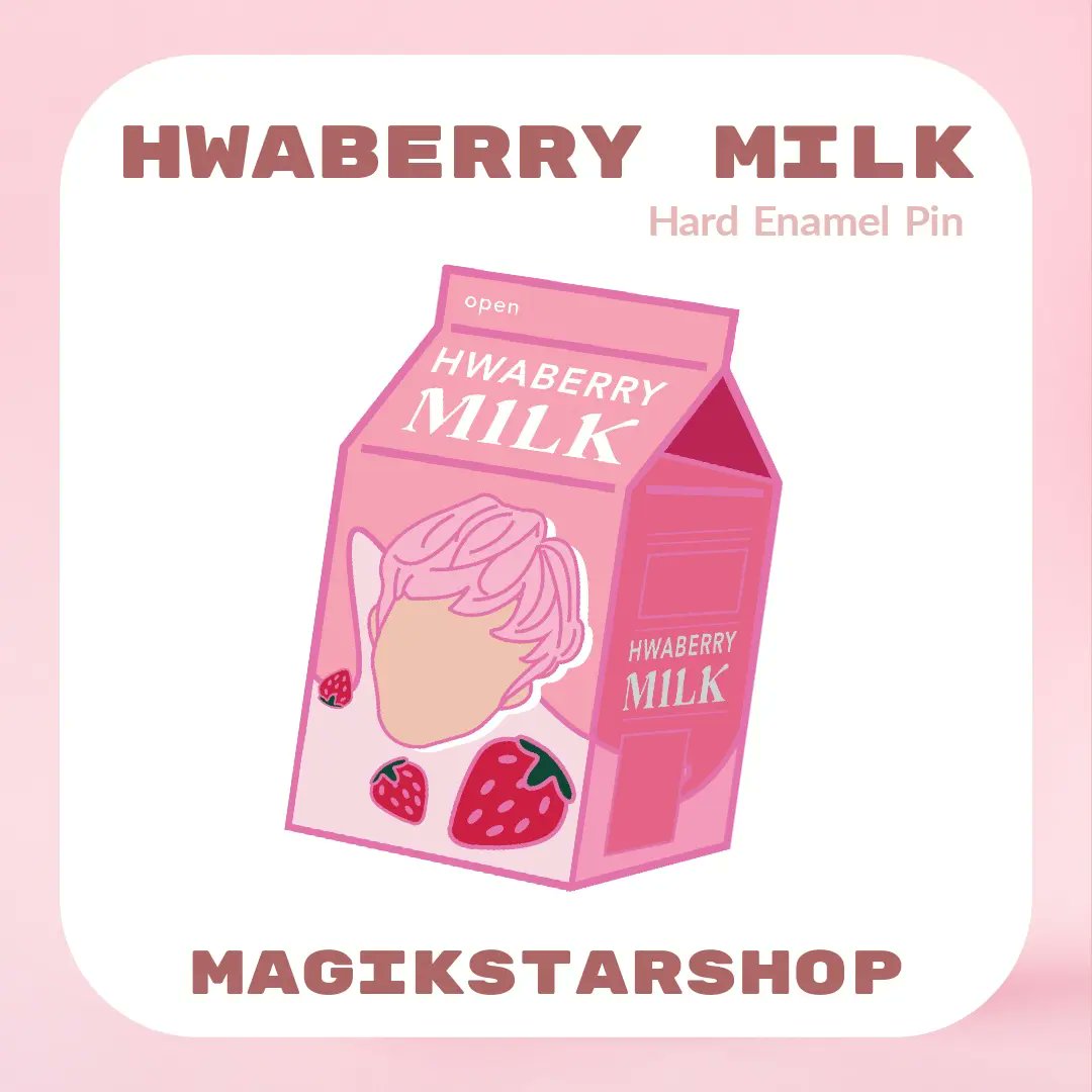 magikstarshop's tweet photo. 🤘🏾IDEA DROP🤘🏾

Hwaberry Milk

Pin Details:
1.5in x 2in
Hard Enamel
Back Stamp
11 Colors

#ateez #kpop #enamelpins #enamelpin #hongjoong #SEONGHWA #yunho #yeosang #san #mingi #wooyoung #jongho @ateez_official_

https://t.co/cXPnxABfwS https://t.co/PGvLyBd78Q