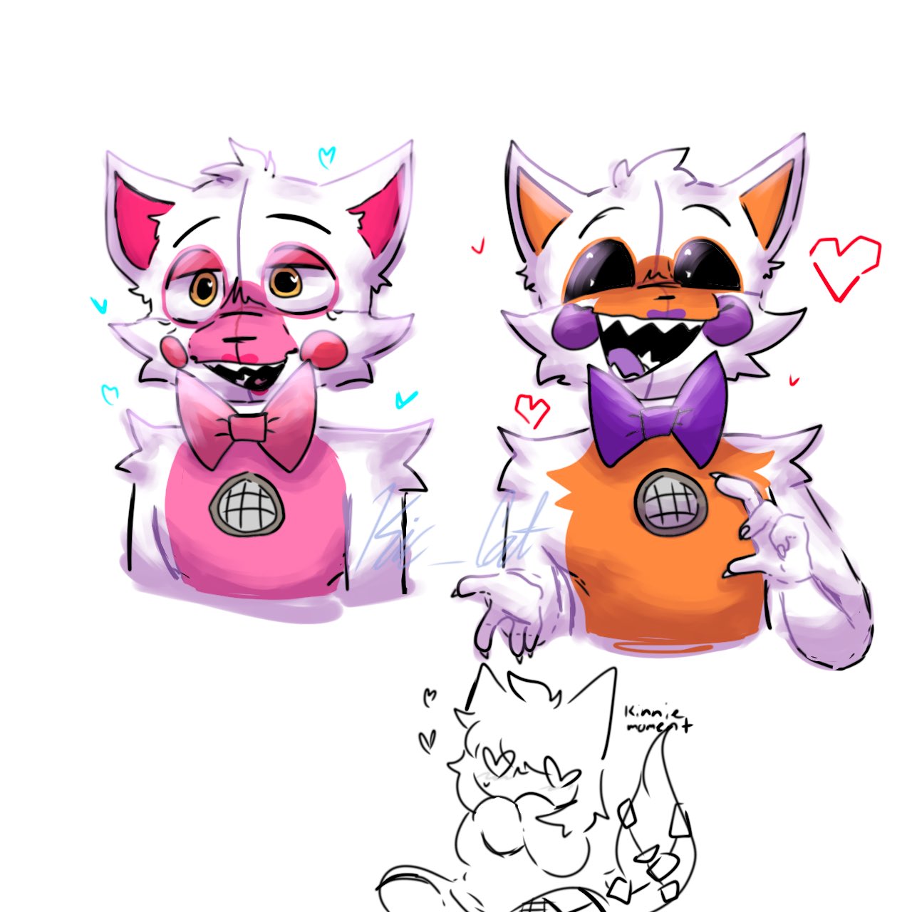 Funtime Foxy X Lolbit