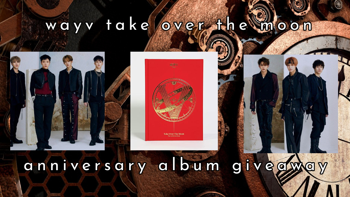 It's #WAYV's anniversary and we're celebrating with an album giveaway

PRIZE:

- sealed brand new album

TO ENTER:
- Follow <a href="/TooOld4Kpop/">i'm too old to be this into k-pop</a>
- RT

- Worldwide
- Closes 1/19/22 8PM
- Ready to ship
- Winners must respond within 24 hour