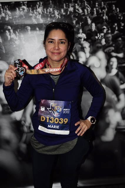 Houston marathon done!! Running has been a great self care tool for me during this pandemia. <a href="/HoustonMarathon/">Houston Marathon</a> #wellness