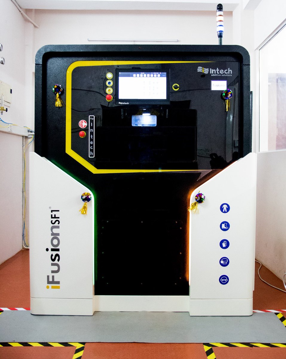 intech_additive's tweet photo. Continuation of an AM Journey – Pictures of the latest installation of our iFusionSF1 Metal 3D Printer at IIT Madras @iitmadras 
 
Read here in case you missed it: https://t.co/d3sBRINAzf

#Metal3DPrinting #AdditiveManufacturing #LPBF #MadeInIndia #BuiltForTheWorld https://t.co/9B5kuSmVJL