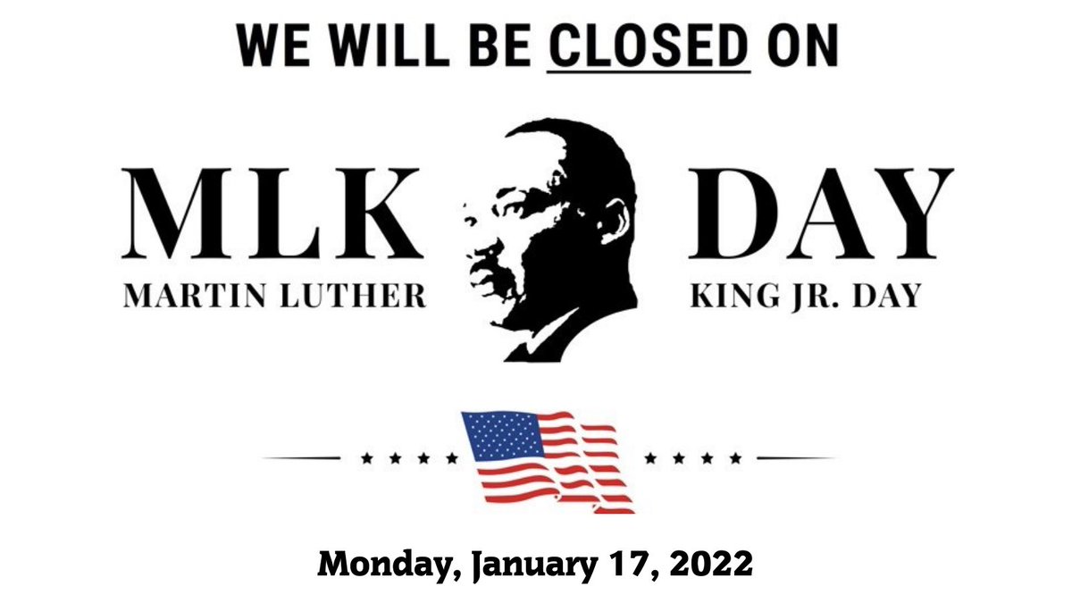 UCG will be closed on Monday, January 17, 2022 in observance of MLK day.