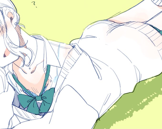 寝そべってるギャルちびっこちゃんに覆いかぶさりたい( ˘ω˘ ) #ちびっこちゃん朝活 