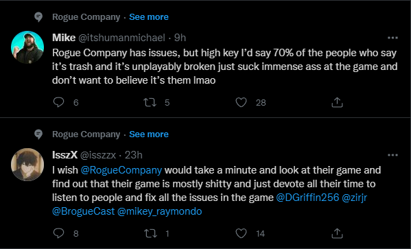OMNI_Jolly's tweet photo. #RogueCompany community be like https://t.co/MLXHTRU0iI