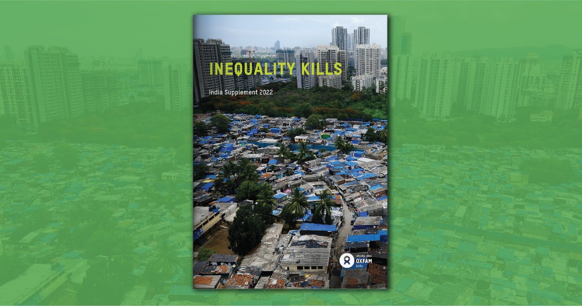 🔴While 84% of households suffered a decline in their income in a year due to tremendous loss of life and livelihoods, the number of Indian billionaires grew from 102 to 142. 

📢It is the #DavosAgenda Week &amp; our India Supplement is out: #InequalityKills
bit.ly/InequalityKills