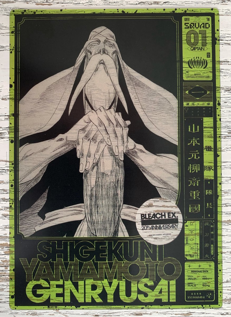 スタイリッシュシンプル 『BLEACH』額装高精細複製原画No.3 | www