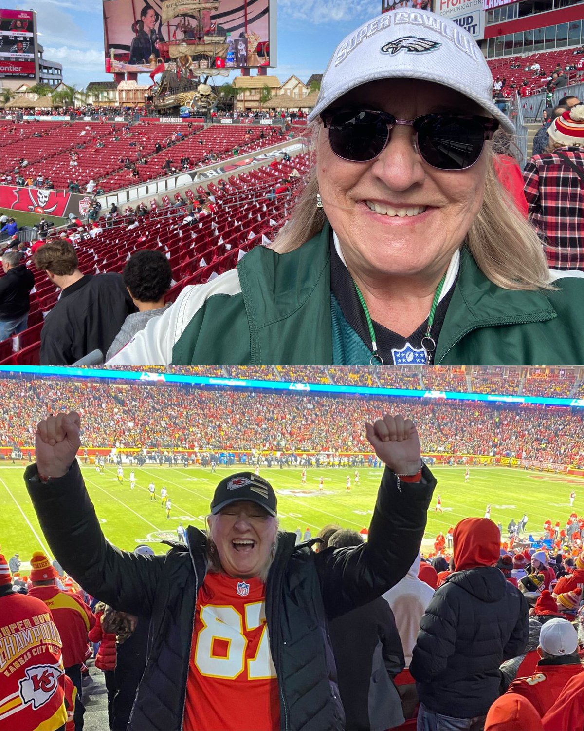 ESPN on Twitter "From Tampa Bay to Kansas City ️ Donna Kelce made it