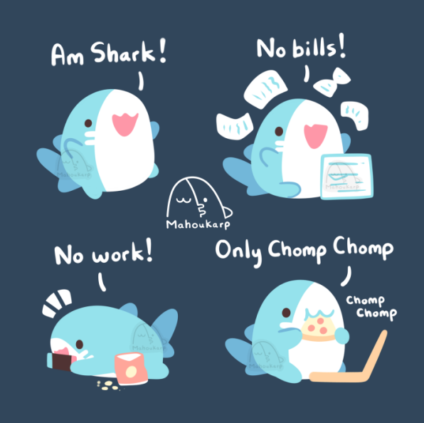 Mahoukarp's tweet photo. chomp chomp https://t.co/1T1PvUAB8S