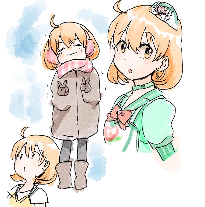 iPadお絵描き練習 