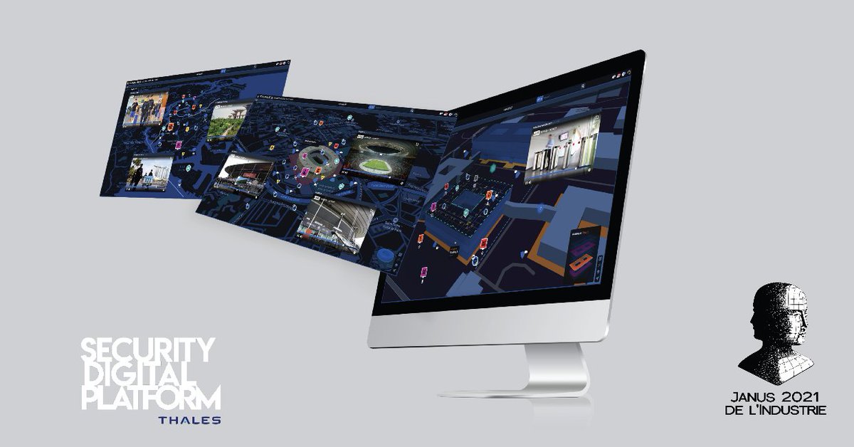 Thales_Cyber's tweet photo. [#BreakingNews] The Thales’s #SecurityDigitalPlatform was awarded a Janus de l’Industrie label by @IFDFRANCE 👏 This solution enables security operators to better anticipate, detect and resolve incidents and supports them at every stage of the process ➡️ https://t.co/WU93xFSvL4 https://t.co/ZXCI1JTihG