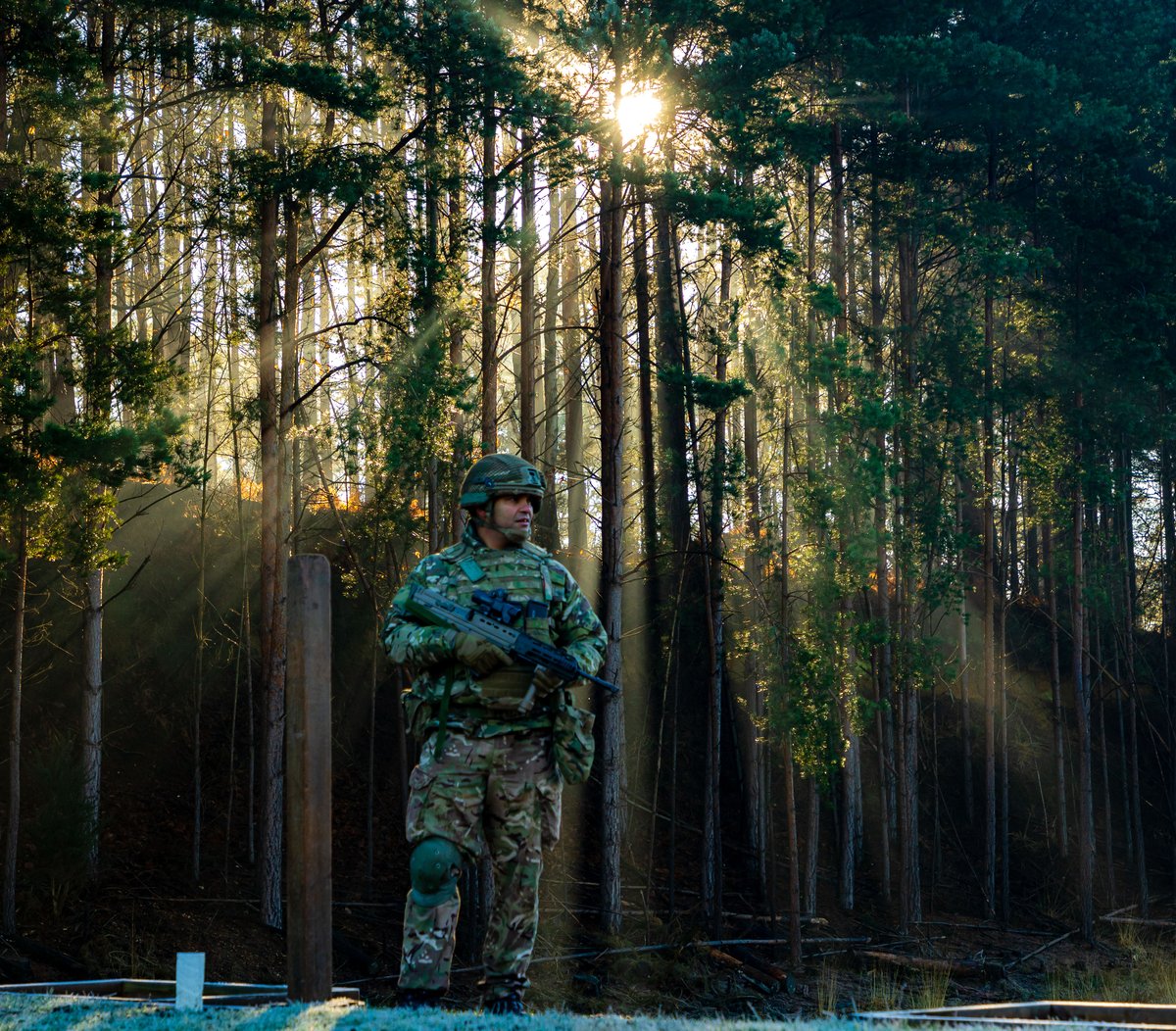 What will you do today to better yourself? The ranges are being used by the Irish Guards to train their marksmanship. They have a busy year ahead of them as they take on public duties in London and prepare to take the lead in a special Platinum Jubilee Birthday Parade.