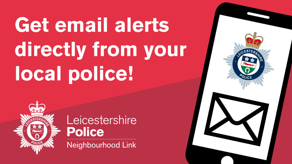 Receive alerts on the issues that matter to you from your local beat team. 🚓

📲 Sign up to Neighbourhood Link today for free: neighbourhoodlink.co.uk 

#InYourCommunity