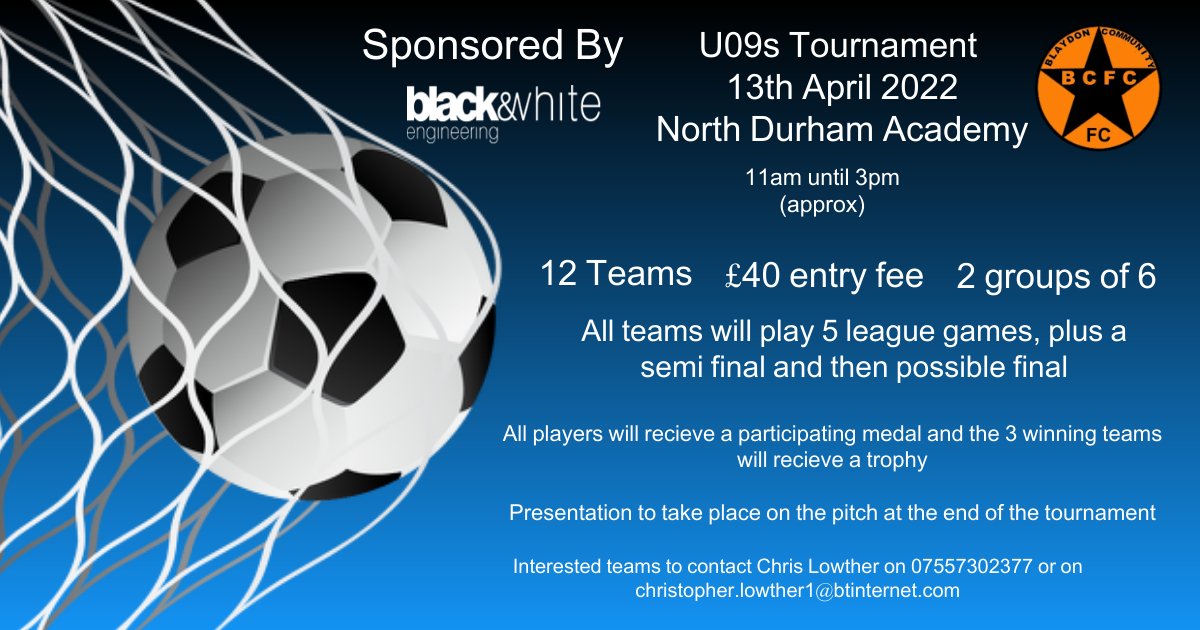 NJFL_Official's tweet photo. Up coming tournaments. Should anyone be interested or like more information, please contact Chris Lowther https://t.co/LIHZxp6EHG