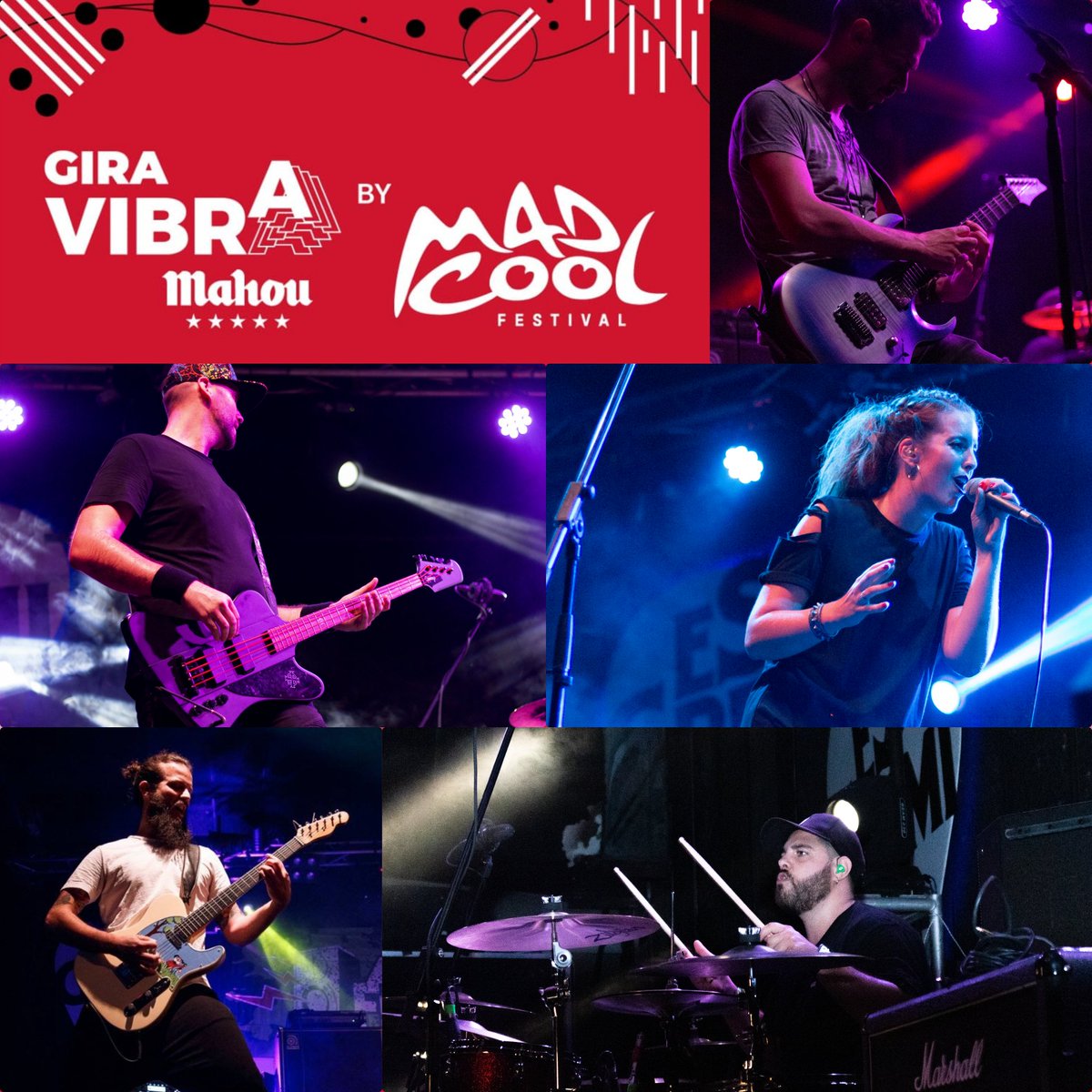 SeismoOfficial's tweet photo. ⚡Seguimos con buenas noticias!! Nos presentamos al @madcoolfestival @madcooltalent 💥
 
⚡Tenemos muchas ganas de volver a un escenario, esta vez  junto a @vibramahou 💥

#madcoolfestival #madcooltalent 
#vibramahou #seismoofficial https://t.co/FjmZbNZQ6j