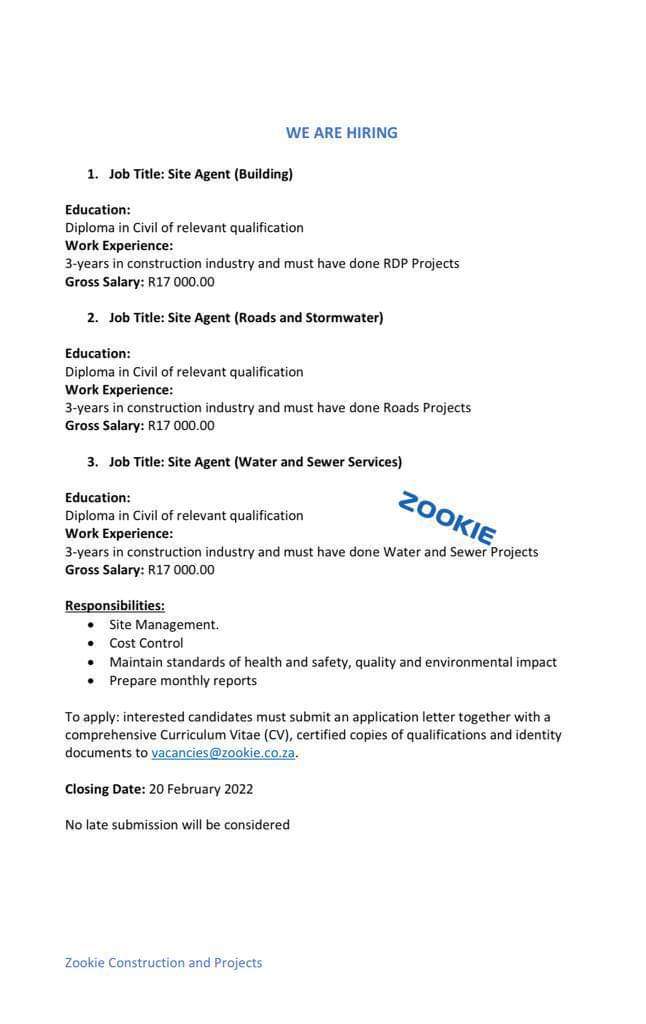 MetjahTebogo's tweet photo. Job vacancies ‼️ 
Please retweet 🙏🙌 https://t.co/b1uTlP1wcT