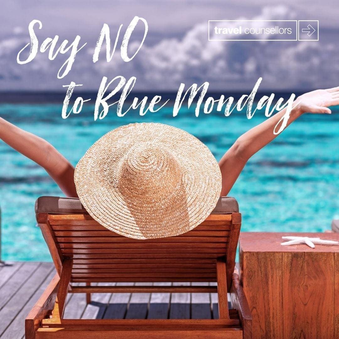 💙 Say NO to Blue Monday by booking yourself an adventure to look forward to! 💙 Contact me on 0161 826 4970, or book an appointment here bit.ly/BookAnAppointm… and I’ll get you on your way! Xx