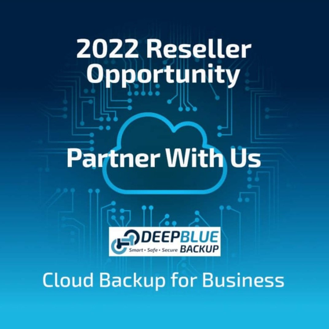 DeepBlueBackup's tweet photo. Earn revenue reselling our comprehensive cloud backup &amp; cyber security solution:

https://t.co/SPcchZJz5w

#data #databackup #cloudbackup #reseller #resellers #affilate #startup #startups #ukbusiness #businessuk #businessprotection #customerdata #itservices #itserviceprovider https://t.co/uOKhjFZPLK