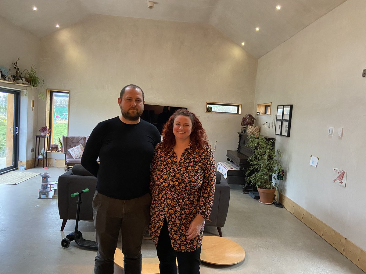 oconnellbrian's tweet photo. With a micro-generating scheme announced, I’m looking at pros and cons of solar pv panels and meet a family who decarbonised their 200 year old cottage… @TodaywithClaire after 10, with @EnergywiseIRL @wildfelter and @Statotwo https://t.co/RorIX26qSw