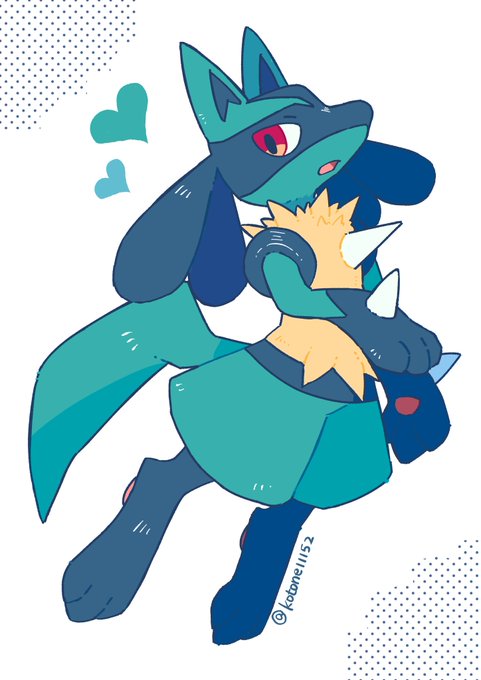 「lucario」のTwitter画像/イラスト(新着))