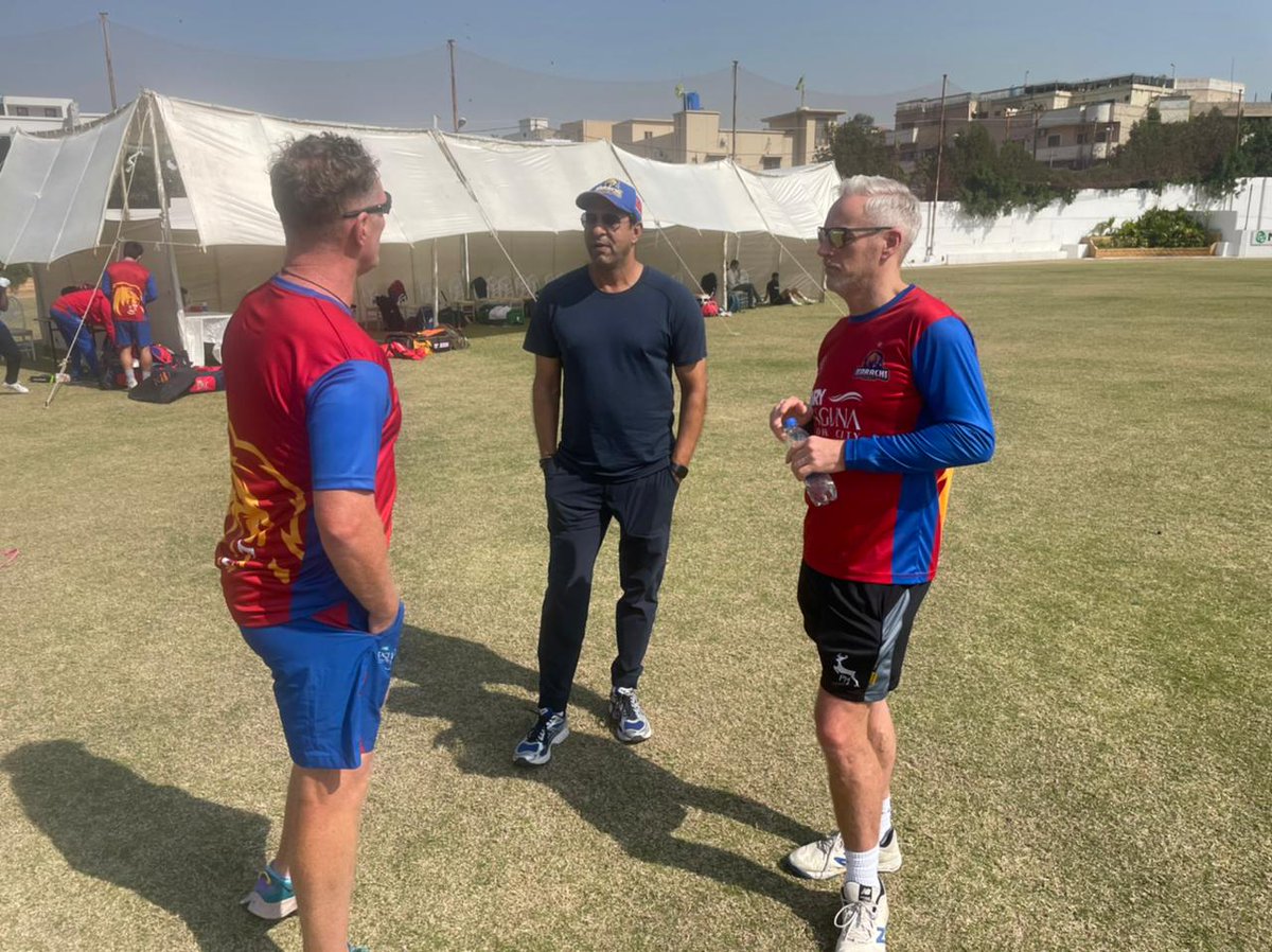 KarachiKingsARY's tweet photo. Kings' practice session is underway! 👊🏻
Preparations gaining momentum... ⚡
Are you ready for #PSL7 ?

#KarachiKings #PhirJeetenge #HBLPSL7 #YehHaiKarachi 
@dougie1brown @wasimakramlive @simadwasim @iamamirofficial @SharjeelLeo14 @amiryamin54 https://t.co/qexqh7Lg1q